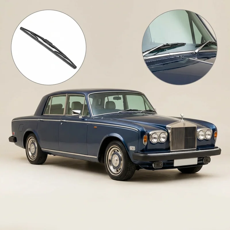 Passenger Side Wiper Blade for Rolls-Royce Silver Shadow II (1977 - 1980) - 1
